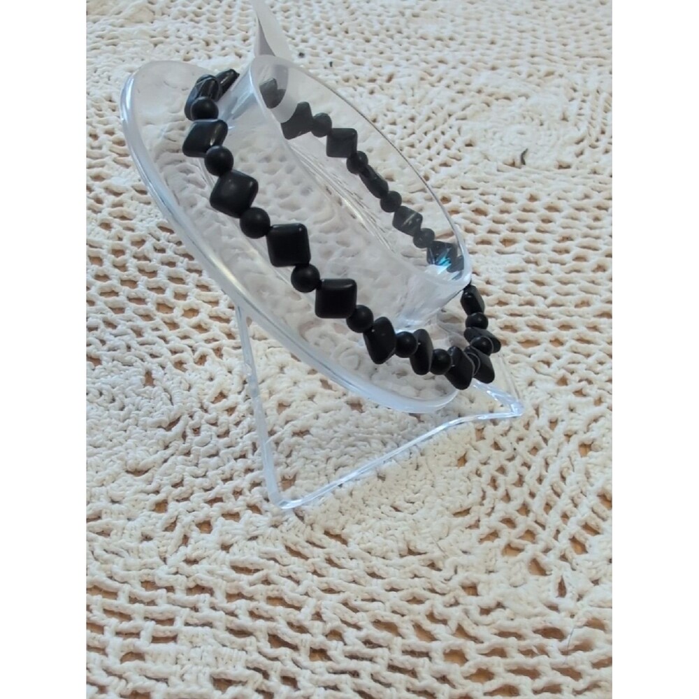 Black Onyx Stretch Bracelet